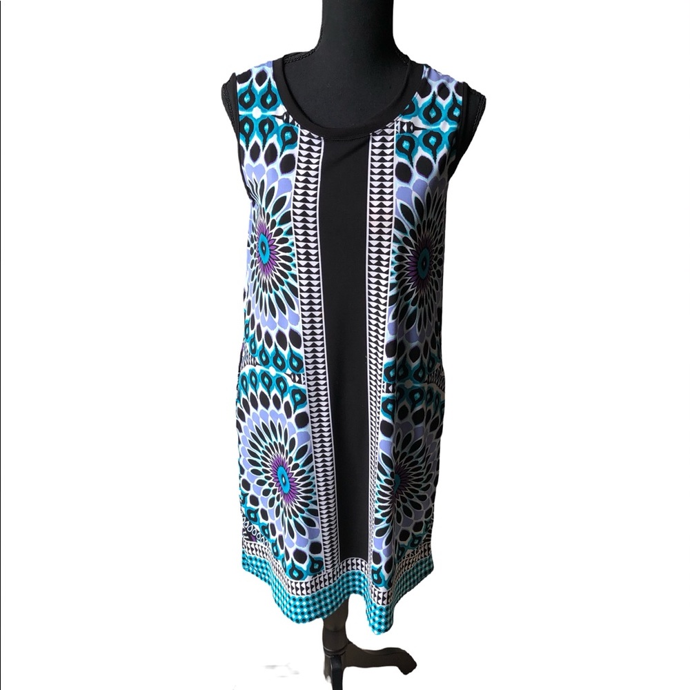 AB Studio Sheath Sleeveless Dress Size S